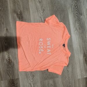 3/$15 Sweaty Betty Orange Graphic Tee